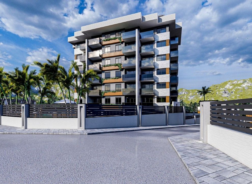 Апартаменты в Алании, Турция, 59 м2