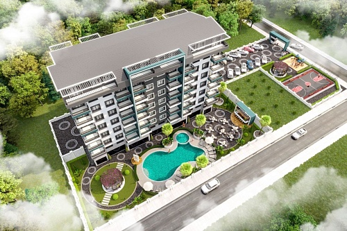 Квартира в Алании, Турция, 39 м2 фото 1