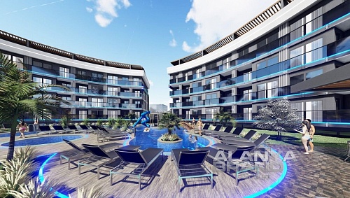 Квартира в Алании, Турция, 50 м2 фото 1