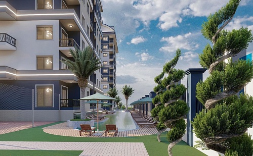 Квартира в Алании, Турция, 60 м2 фото 1