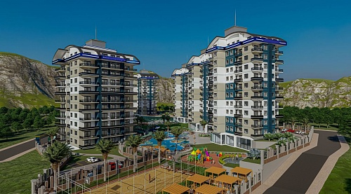 Апартаменты в Алании, Турция, 53 м2 фото 1