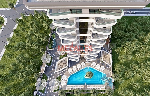 Квартира в Алании, Турция, 49 м2 фото 1