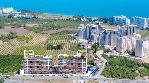 Апартаменты Эрдемли, Турция, 54 м2 фото 1