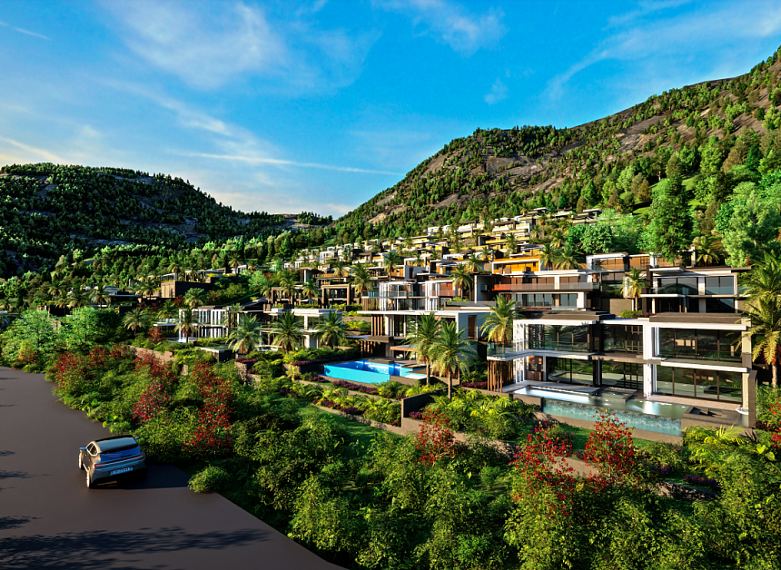 Вилла в Мармарисе, Турция, 250 м2