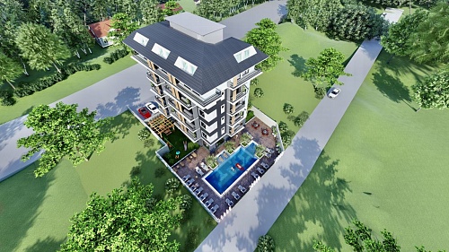 Апартаменты в Алании, Турция, 50 м2 фото 1