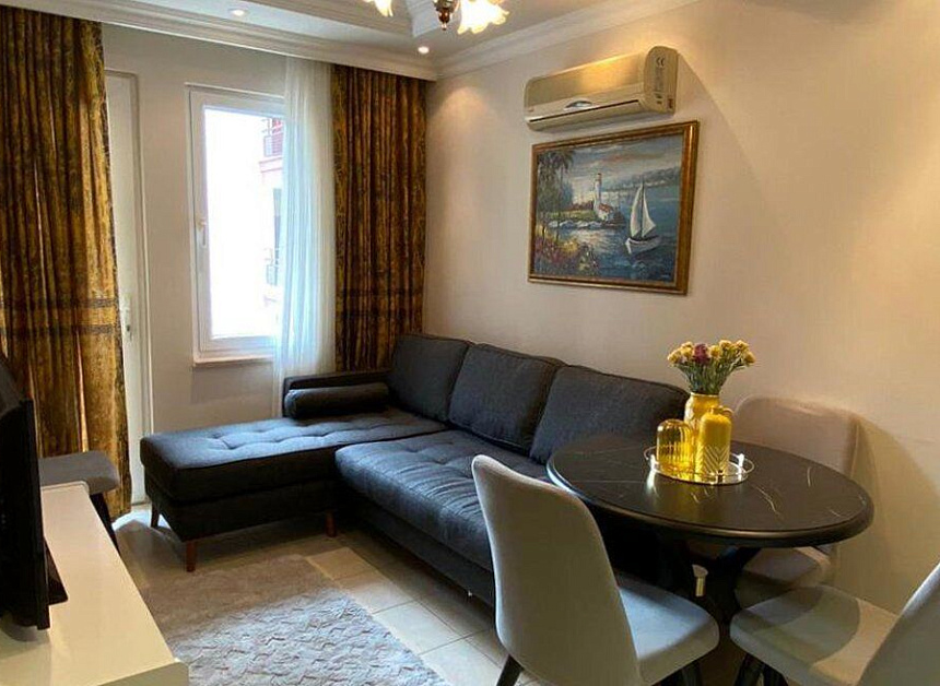 Квартира в Алании, Турция, 50 м2