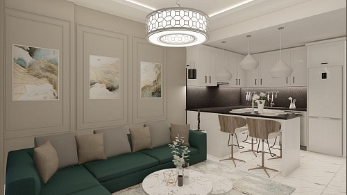Квартира в Алании, Турция, 62 м2 фото 1