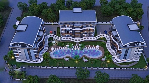 Квартира в Алании, Турция, 50 м2 фото 1