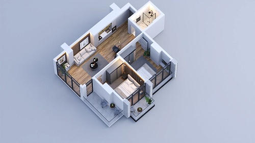 Квартира в Батуми, Грузия, 74.6 м2 фото 1