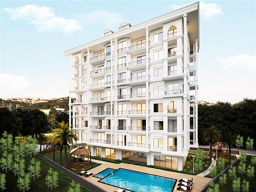 Апартаменты в Алании, Турция, 57 м2 фото 1