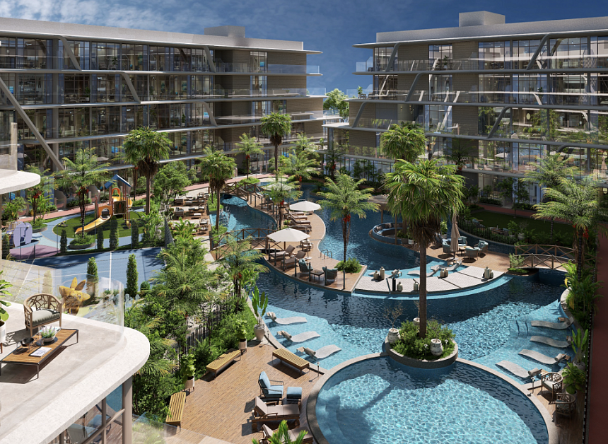 Апартаменты в Дубае, ОАЭ, 38 м2