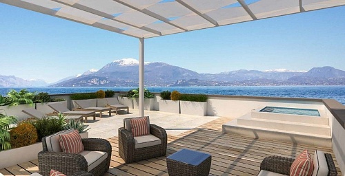 Апартаменты у озера Гарда, Италия, 140 м2 фото 1