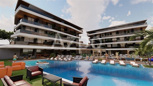 Апартаменты в Алании, Турция, 57 м2 фото 1