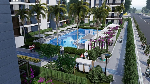 Апартаменты в Анталии, Турция, 45 м2 фото 1
