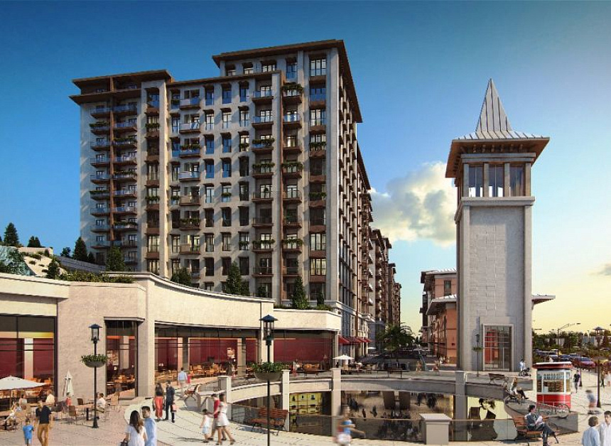 Апартаменты в Стамбуле, Турция, 72 м2