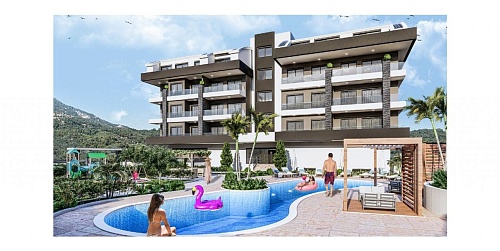 Апартаменты в Алании, Турция, 53 м2 фото 1