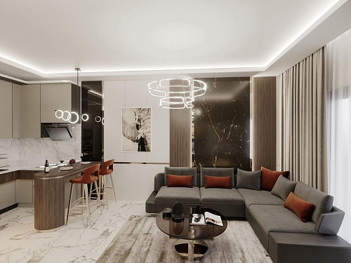 Квартира в Алании, Турция, 48 м2 фото 1