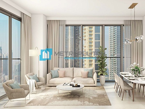 Апартаменты Downtown Dubai, ОАЭ, 55 м2 фото 1
