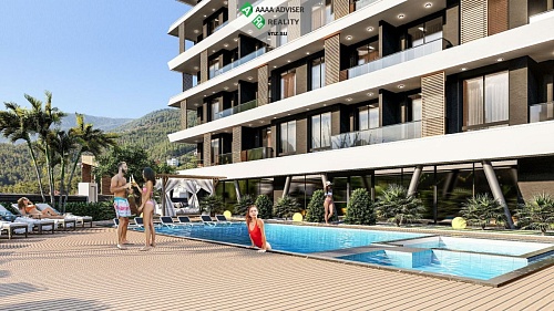 Квартира в Алании, Турция, 54 м2 фото 1