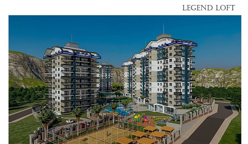 Квартира в Алании, Турция, 51 м2 фото 1