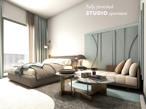 Апартаменты Mohamed bin Rashid City, ОАЭ, 37 м2 фото 1