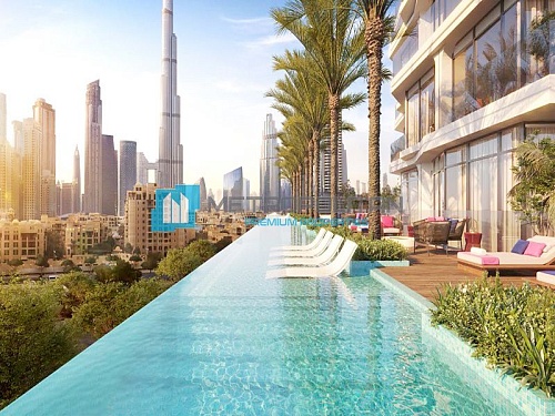 Апартаменты Downtown Dubai, ОАЭ, 100.24 м2 фото 1