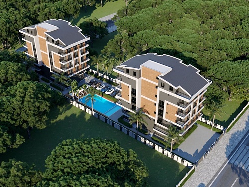 Апартаменты в Анталии, Турция, 50 м2 фото 1