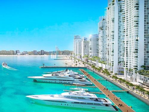 Апартаменты EMAAR Beachfront, ОАЭ, 121.56 м2 фото 1