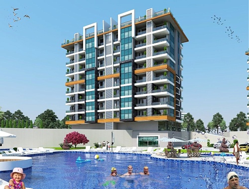 Квартира в Алании, Турция, 52 м2 фото 1