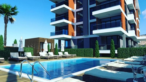 Квартира в Алании, Турция, 40 м2 фото 1