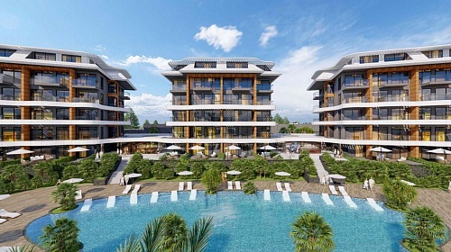 Квартира в Алании, Турция, 49 м2 фото 1