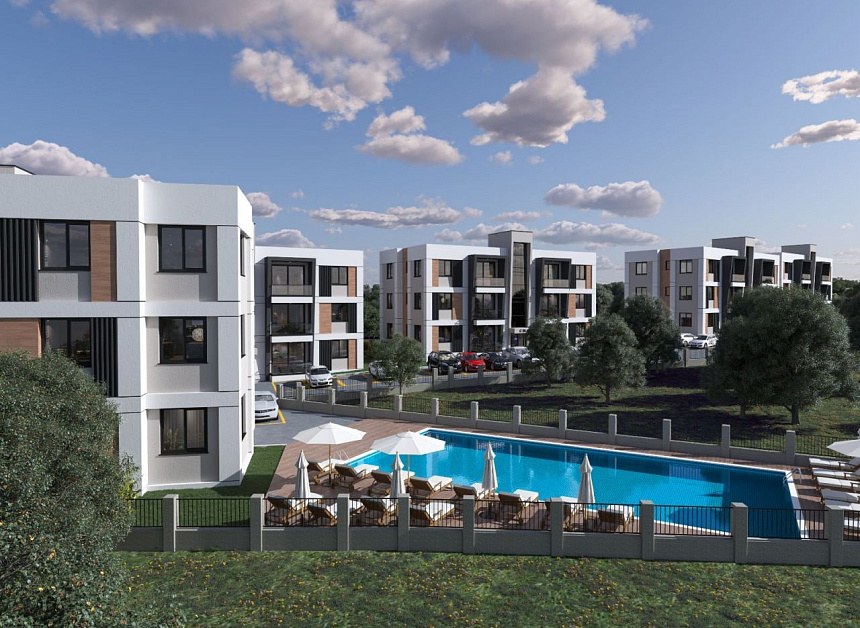 Апартаменты в Лапитосе, Кипр, 96 м2