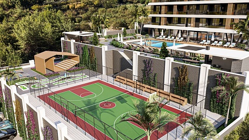 Апартаменты в Алании, Турция, 54 м2 фото 1