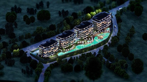 Квартира в Кестеле, Турция, 60 м2 фото 1