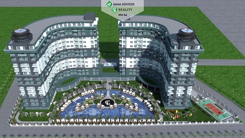 Квартира в Алании, Турция, 55 м2 фото 1