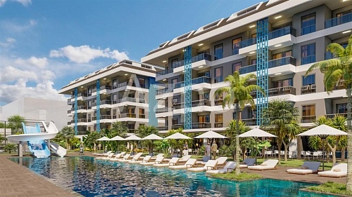 Апартаменты в Алании, Турция, 56 м2 фото 1