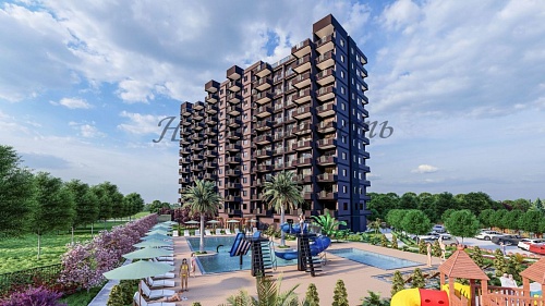 Апартаменты в Мерсине, Турция, 59 м2 фото 1