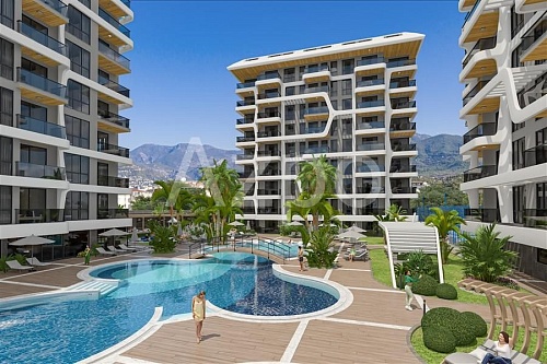 Апартаменты в Алании, Турция, 59 м2 фото 1