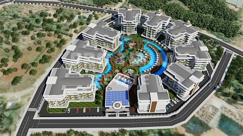 Апартаменты в Алании, Турция, 55 м2 фото 1