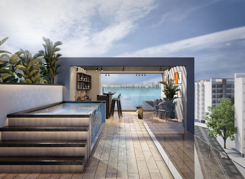 Пентхаус в Ларнаке, Кипр, 97 м2