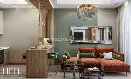Апартаменты Мезитли, Турция, 48 м2 фото 1
