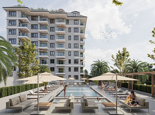 Квартира в Алании, Турция, 53 м2 фото 1
