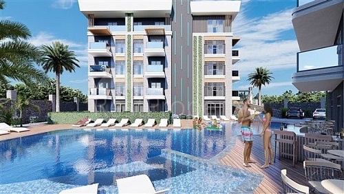 Пентхаус в Алании, Турция, 50 м2 фото 1