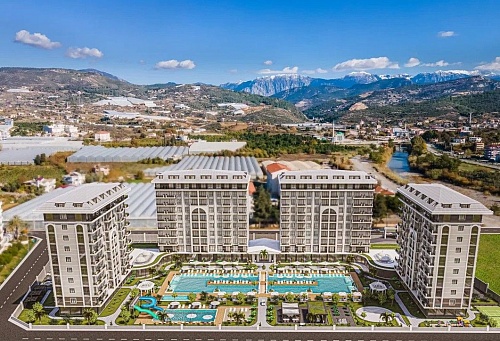 Квартира в Алании, Турция, 50 м2 фото 1