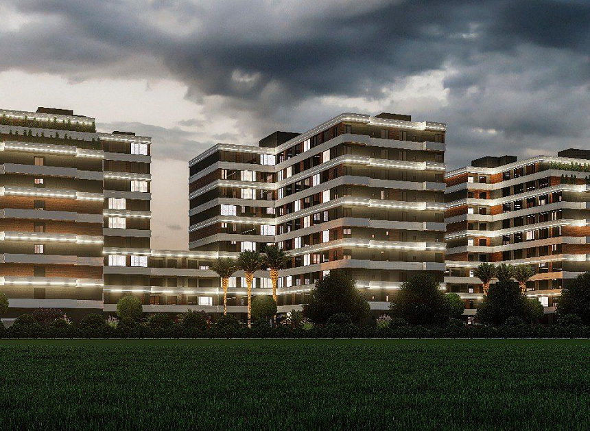 Квартира в Мерсине, Турция, 35 м2