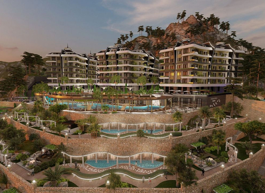 Апартаменты в Алании, Турция, 46 м2