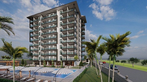Апартаменты в Алании, Турция, 45 м2 фото 1