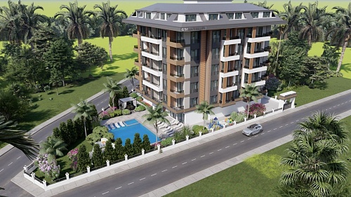 Квартира в Алании, Турция, 48 м2 фото 1
