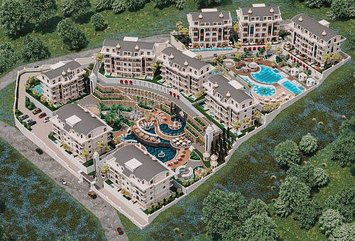 Квартира в Алании, Турция, 51 м2 фото 1