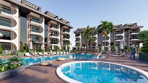 Апартаменты в Алании, Турция, 63 м2 фото 1